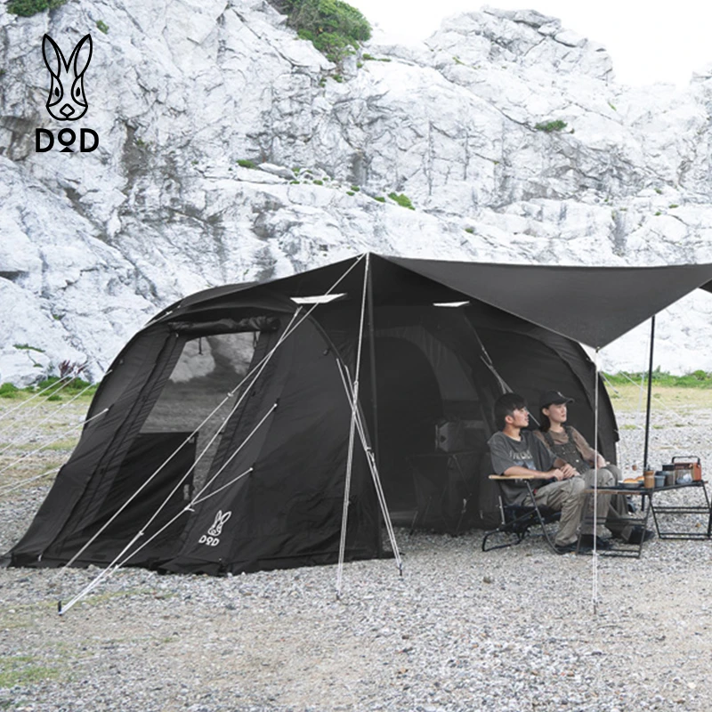 DOD隧道帐篷户外折叠便携式野餐野外野营防雨加厚露营装备T3-688