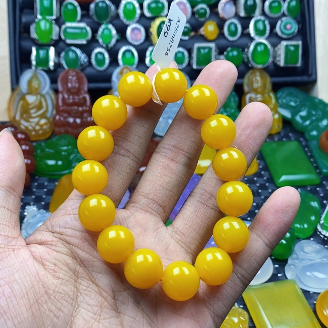 玛瑙/玉髓手串未镶嵌亮*