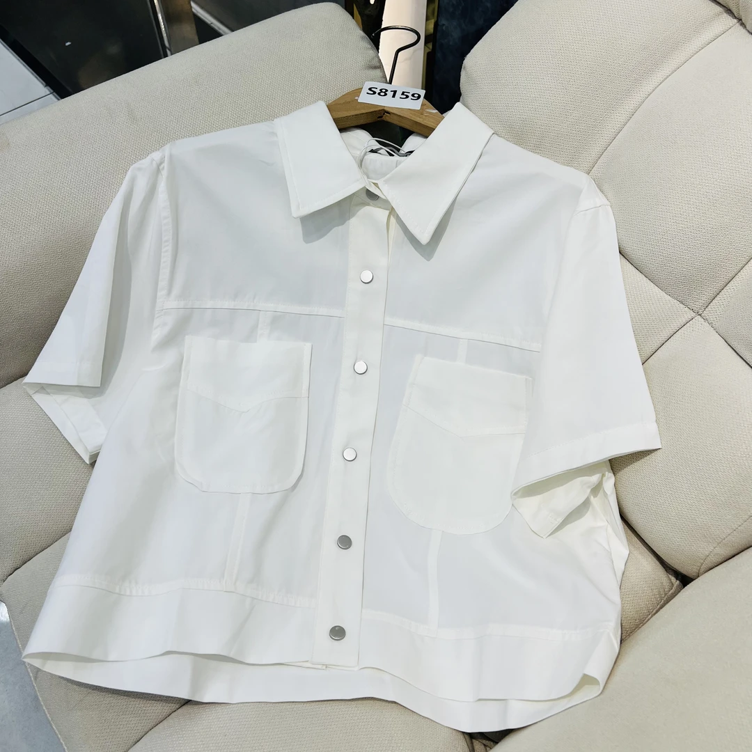 S8159#新款简约气质百搭设计师潮牌上衣