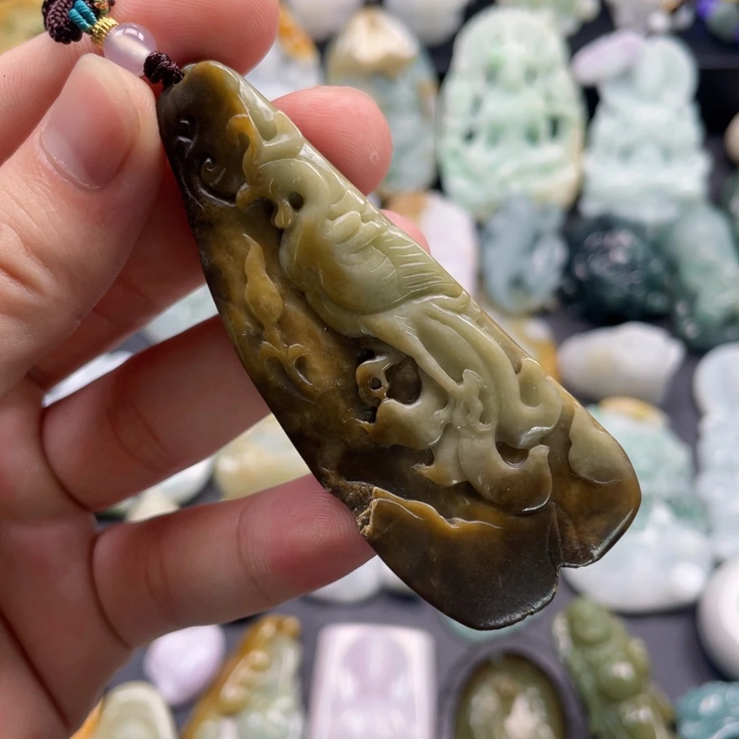 颈饰未镶嵌翡翠翡翠