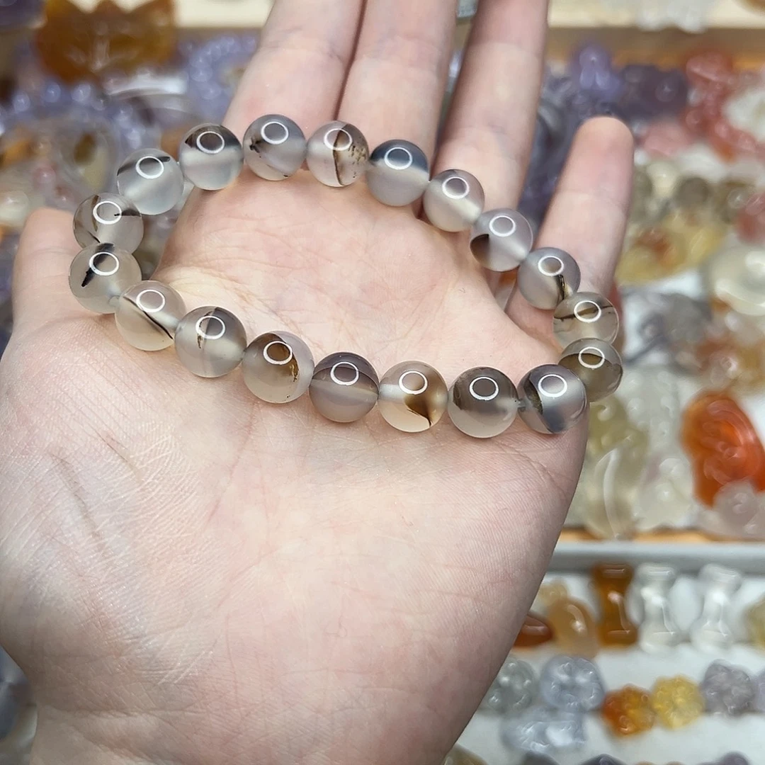 玛瑙/玉髓合金颈饰