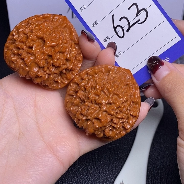 把件文玩核桃623/52官帽