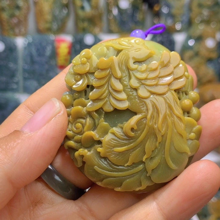 吊坠(不含链)未镶嵌翡翠
