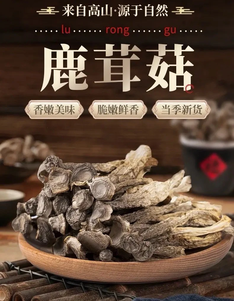 【阿豪甄选】鹿茸菇干货无熏硫