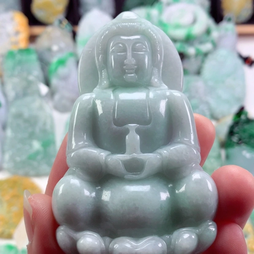 【闪购商品】翡翠吊坠(不含链)未镶嵌