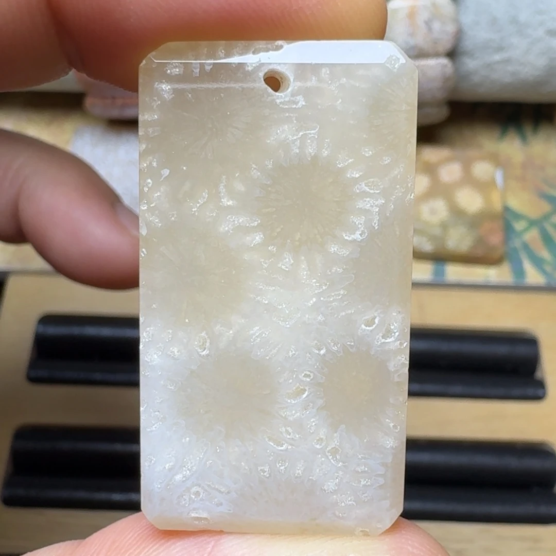 硅化玉糖 心 大花未镶嵌