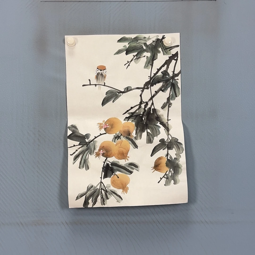 国画221 牡丹一如你初来