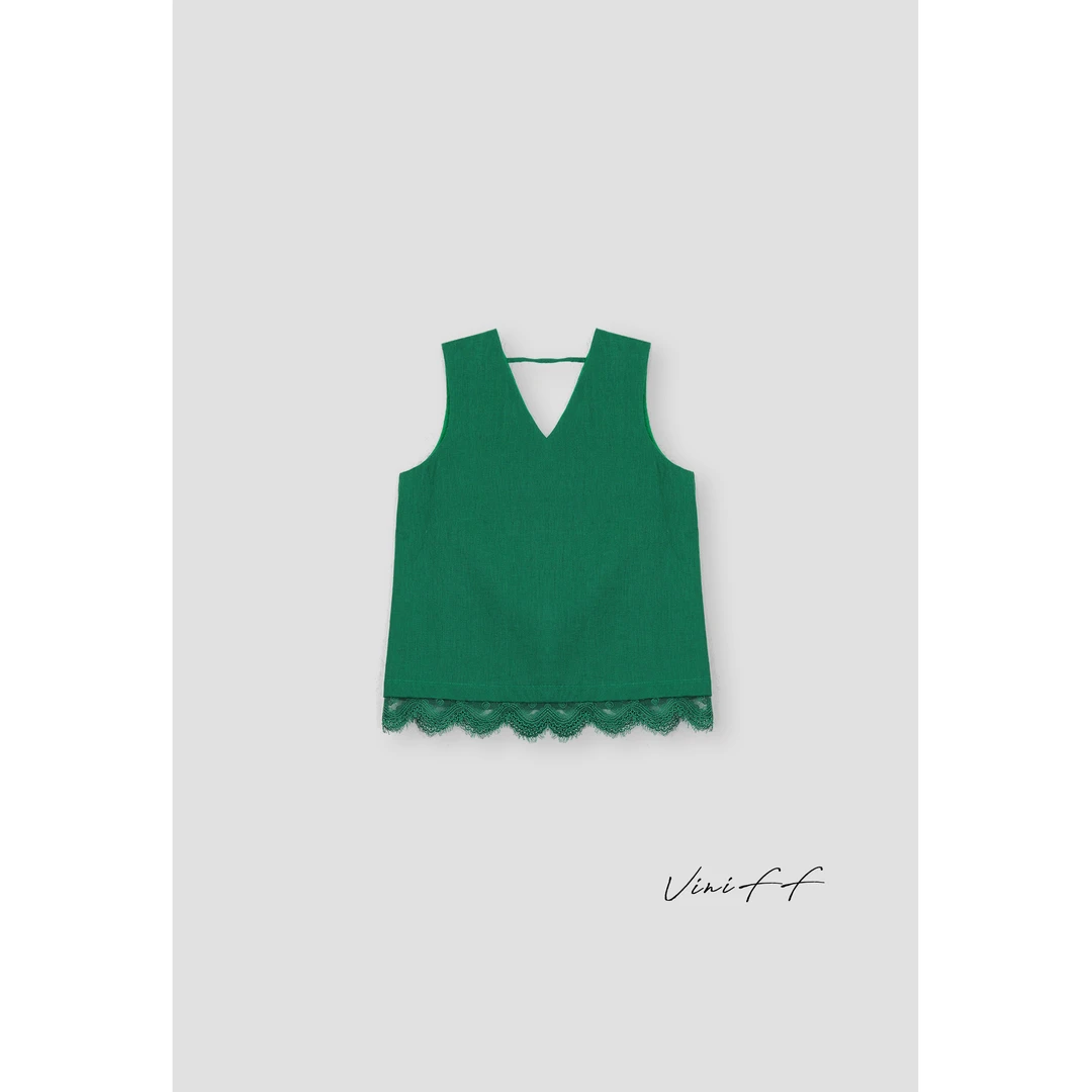 ViniFF薇妮｜夏季新款「翡柏」时尚花边CZ5XB002