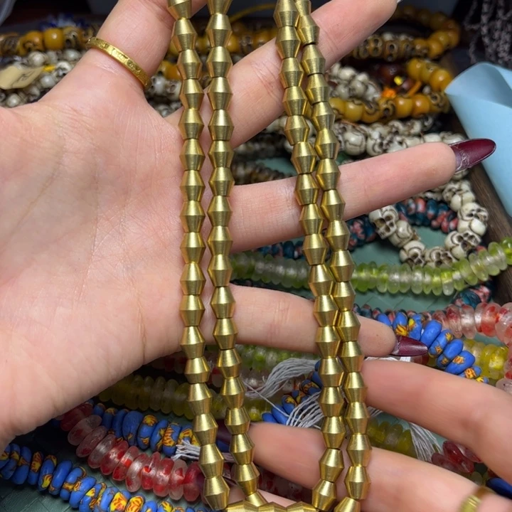 颈饰玻璃7915 尼泊尔铜一条