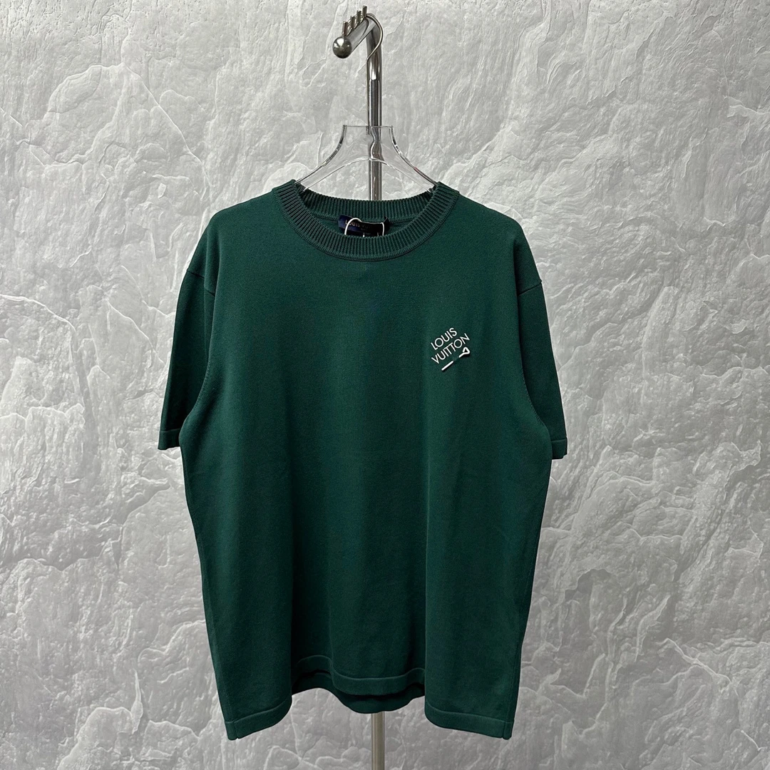 全新未使用 LouisVuitton/路易威登 曲别针针织短袖 XXL码 D18441