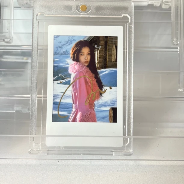 P0543【虞书欣】正品拍立得照片 白边