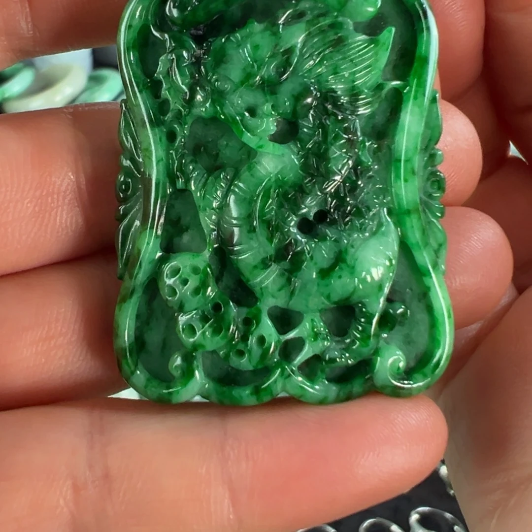 翡翠未镶嵌手镯天然翡翠挂件