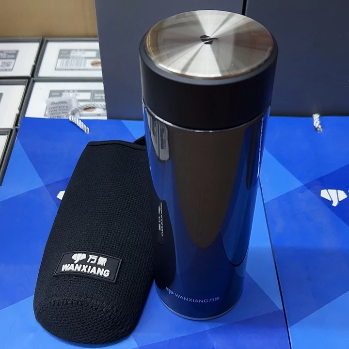 万象保温杯h93-550灰杯套