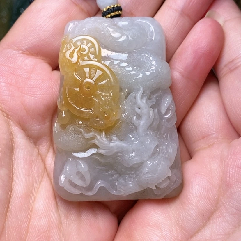 【闪购商品】翡翠未镶嵌颈饰哆**胖。