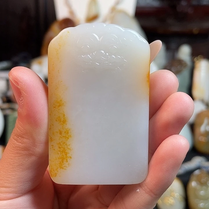 吊坠白玉菩提精品吊坠