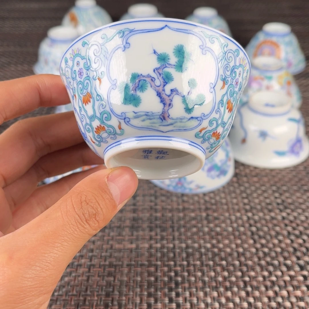 瓷片景德镇陶瓷杯子