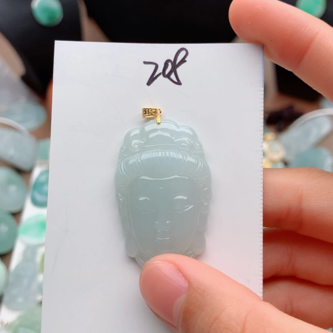 翡翠银S925镀金镶嵌颈饰泼****！吊坠