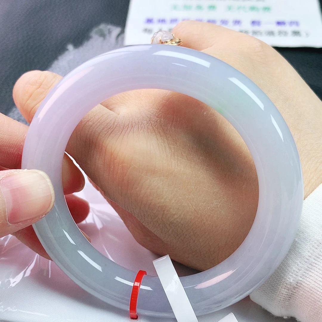 翡翠手镯未镶嵌55胖