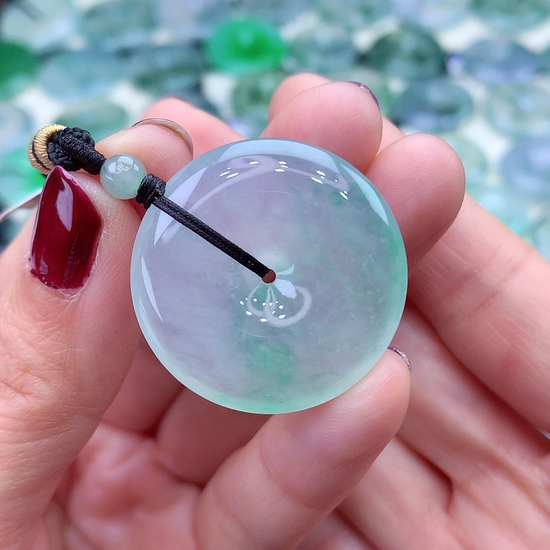 颈饰未镶嵌翡翠编号66-尺寸29/5.8