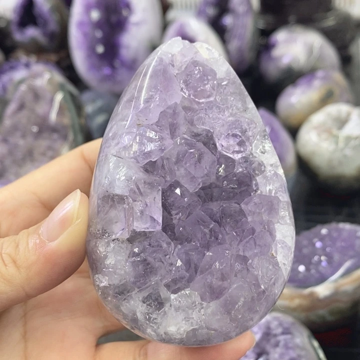 未镶嵌珠宝半成品水晶福利龙蛋