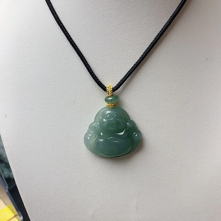 翡翠未镶嵌吊坠(不含链)佛公
