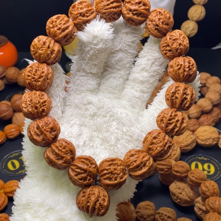 এ***࿐手串文玩核桃龙脊八棱