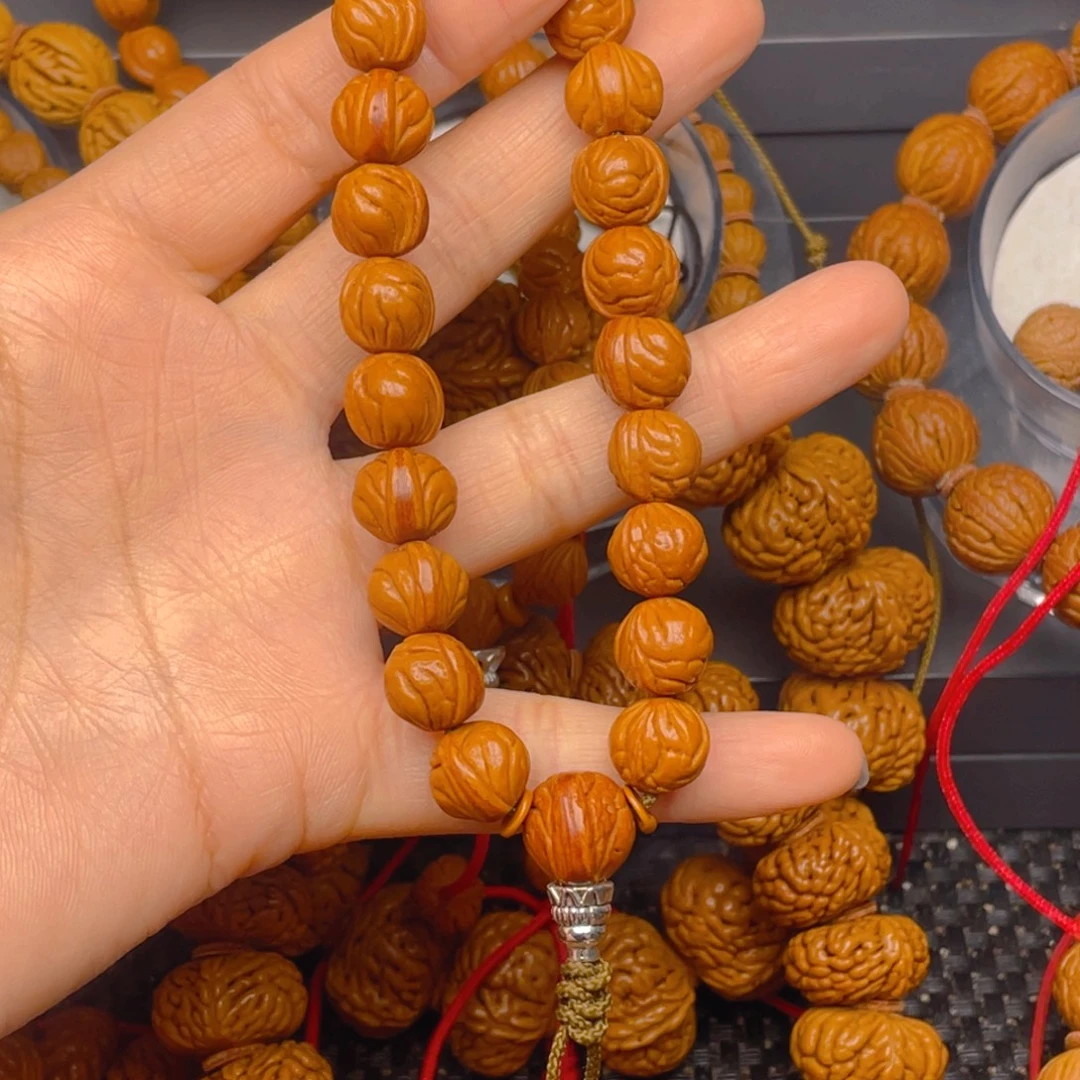 吊坠桃核12小金豆