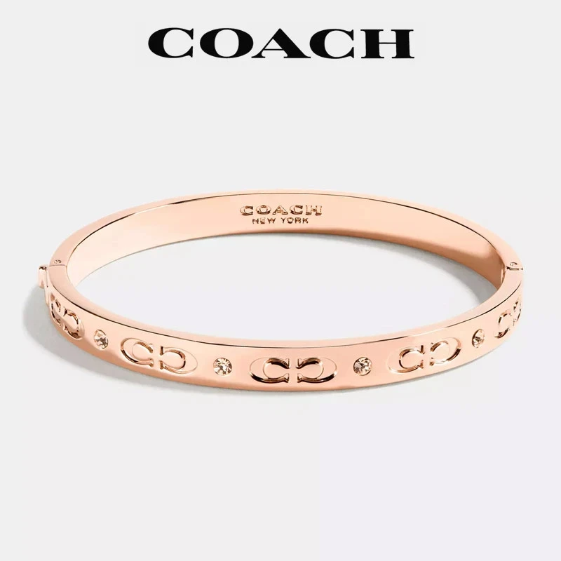 COACH/蔻驰 玫瑰金色女士手镯 CX686
