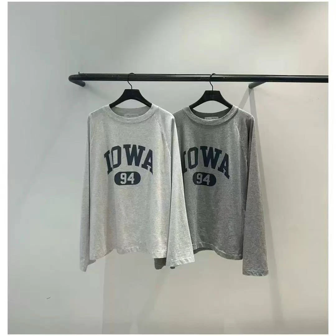 东大门韩国Ja字母长袖T恤/NO退换宽松