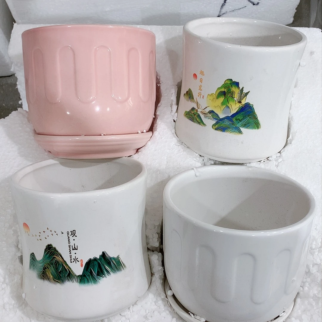 陶瓷陶瓷多肉花盆特价