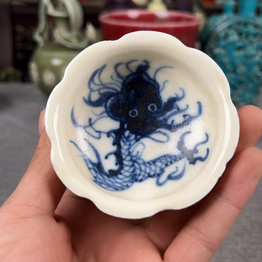瓷片三*祠摆件摆件摆件摆件