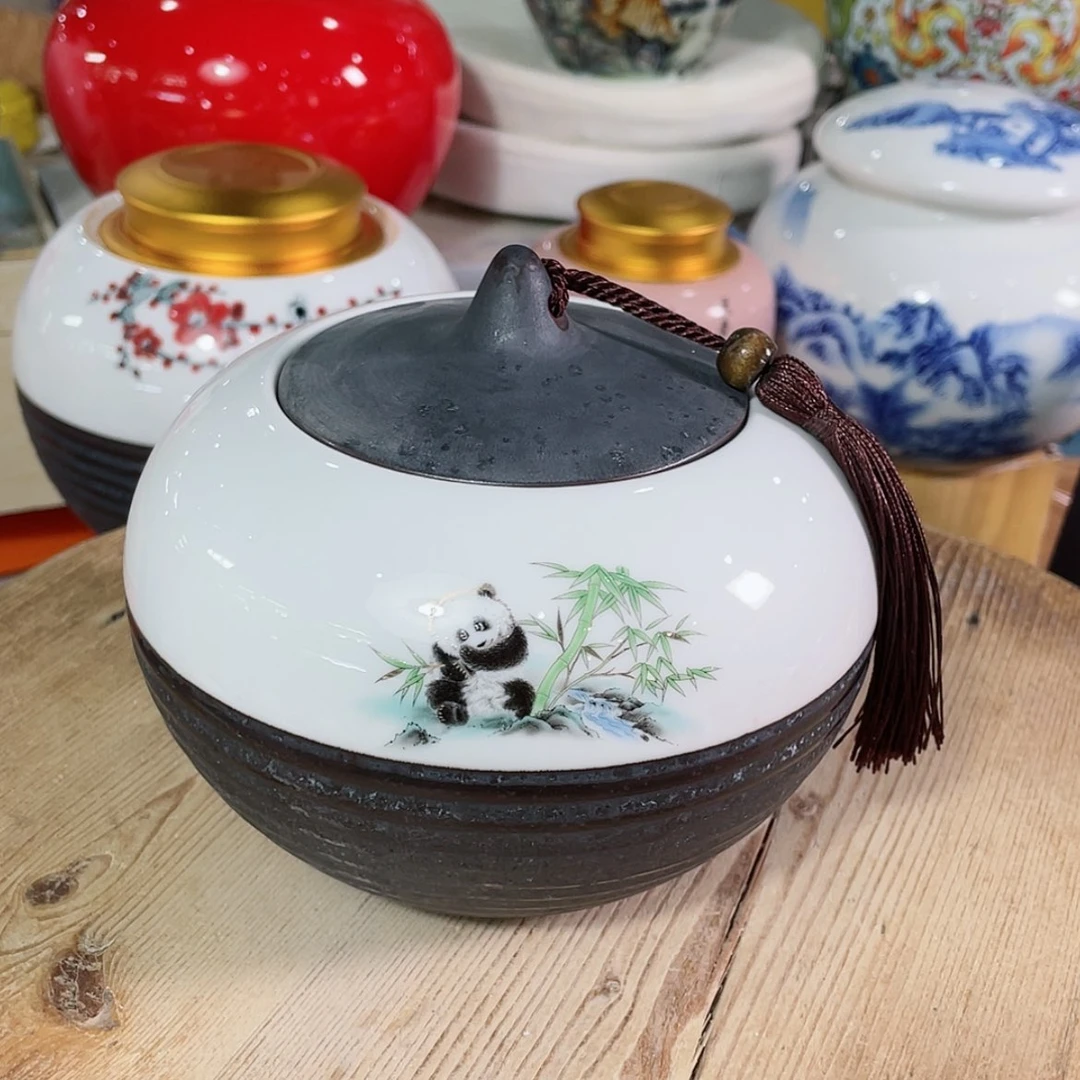 【闪购商品】罐陶瓷茶叶罐密封罐