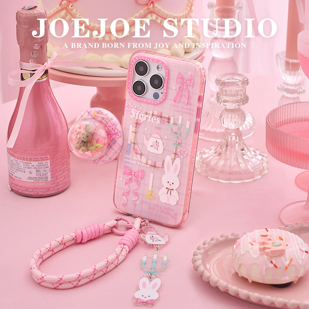JOEJOE原创兔子物语磁吸手机壳适用苹果iPhone15/14Pro/16ProMax