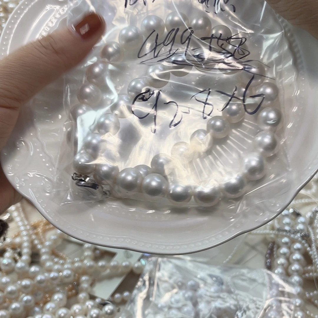海***燕颈饰银S925镶嵌淡水珍珠