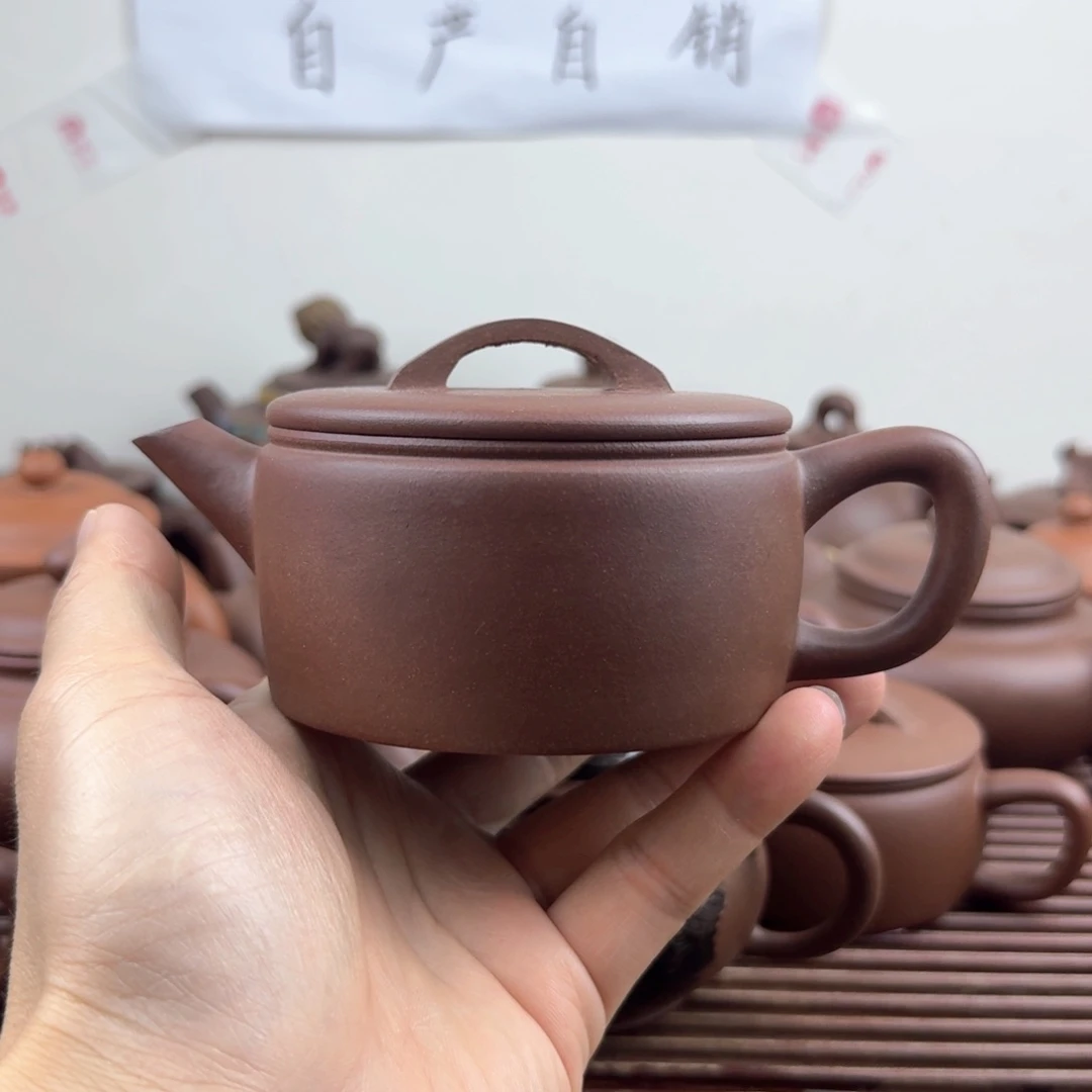 茶壶紫砂汉瓦220cc台西嫩底槽清