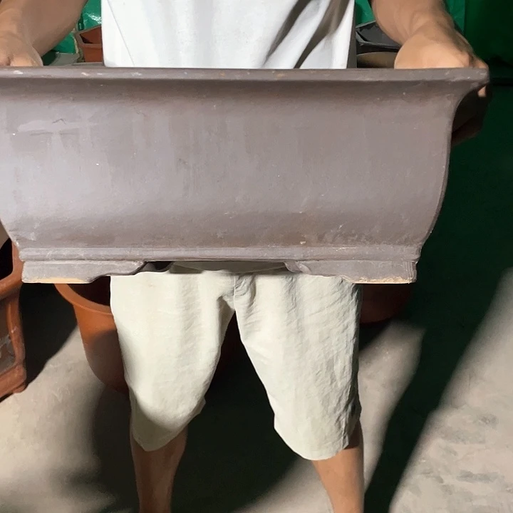 40素面马槽花盆花盆
