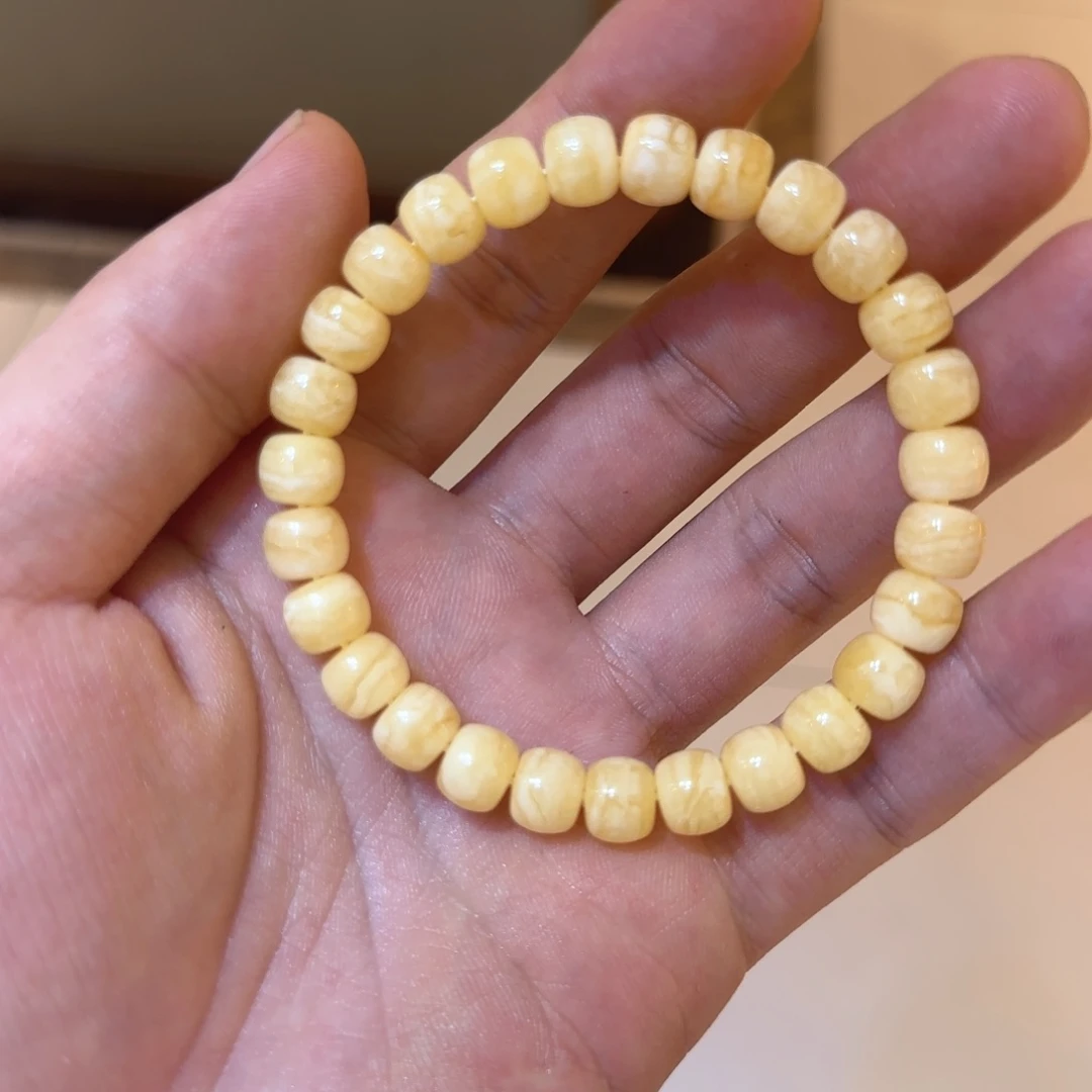 未镶嵌琥珀手链蜜蜡