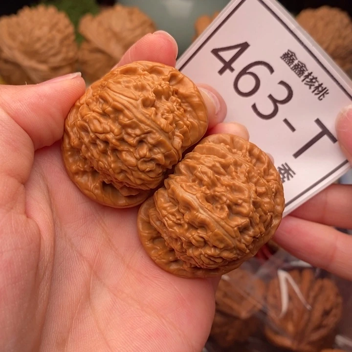 文玩核桃把件白狮41