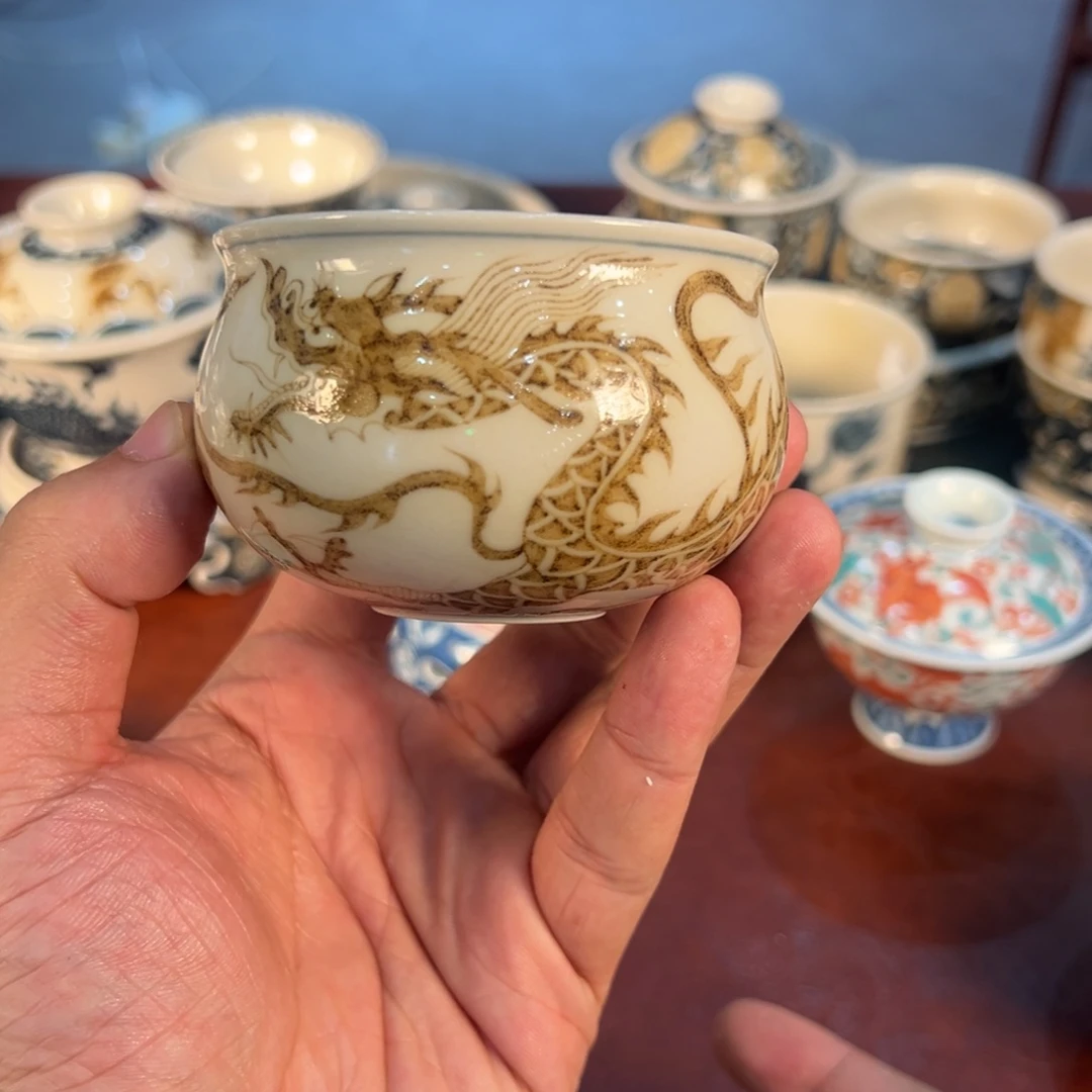 杯景德镇手绘陶瓷