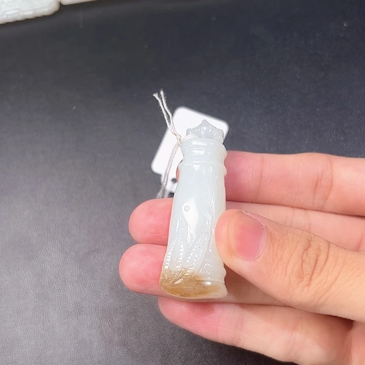 和田玉挂件未镶嵌绾**舍