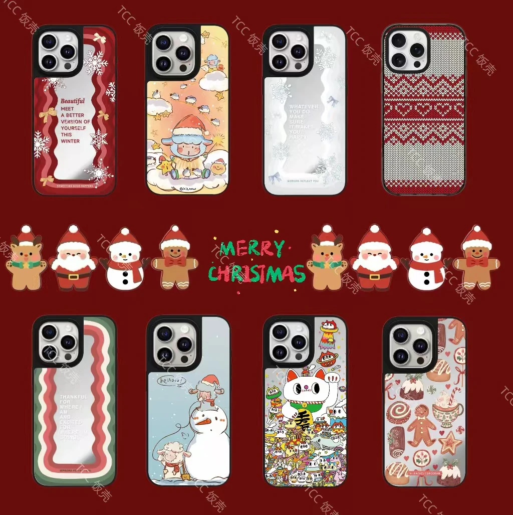 【新年圣诞限定】创意氛围感圣诞手机壳 节日个性 适用苹果16promax