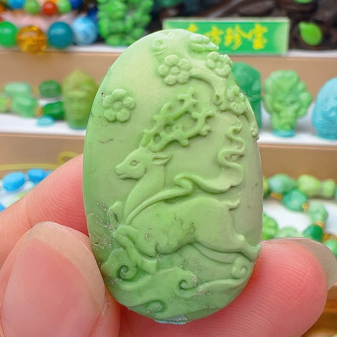 未镶嵌绿松石项链