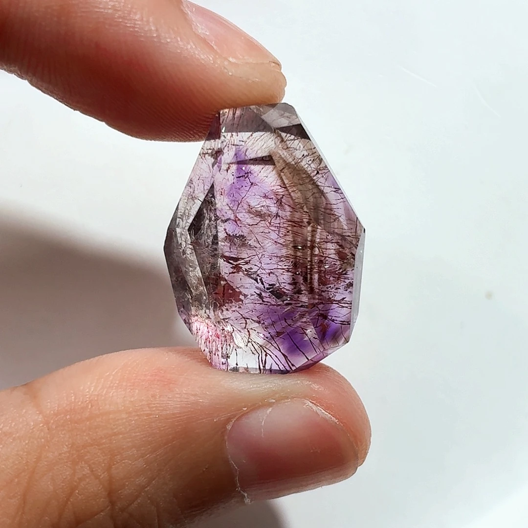 水晶珠宝半成品未镶嵌超七