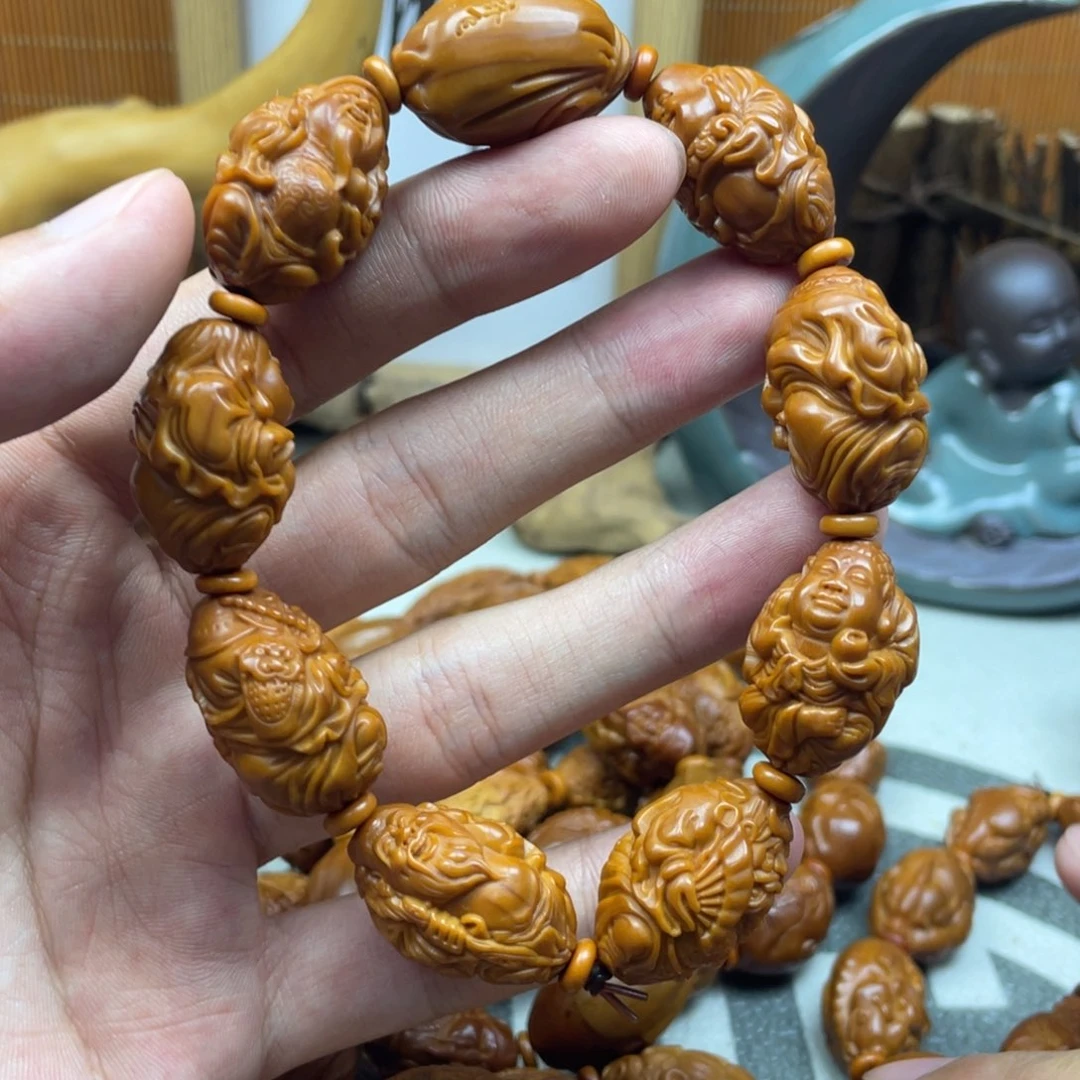 橄榄核手串/手链橄榄核雕工艺手串5119