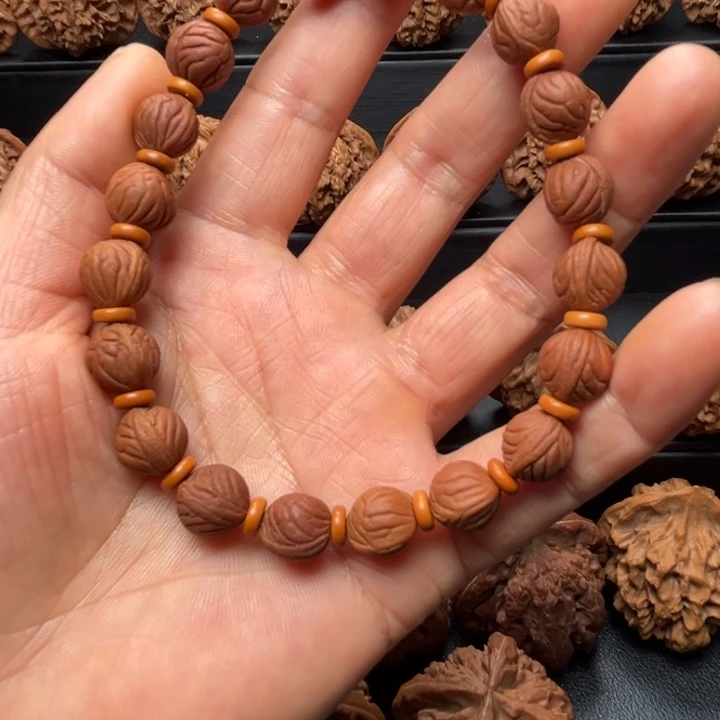 洱***茶核桃秦岭野生桃核