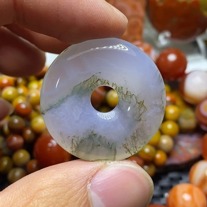 玛瑙/玉髓颈饰未镶嵌原**光