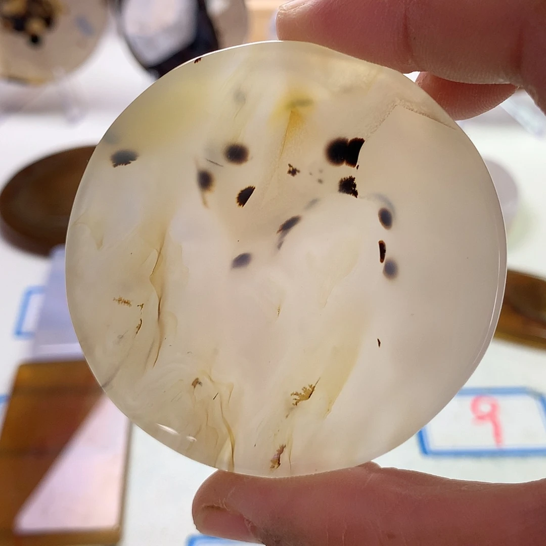 未镶嵌玛瑙/玉髓珠宝半成品