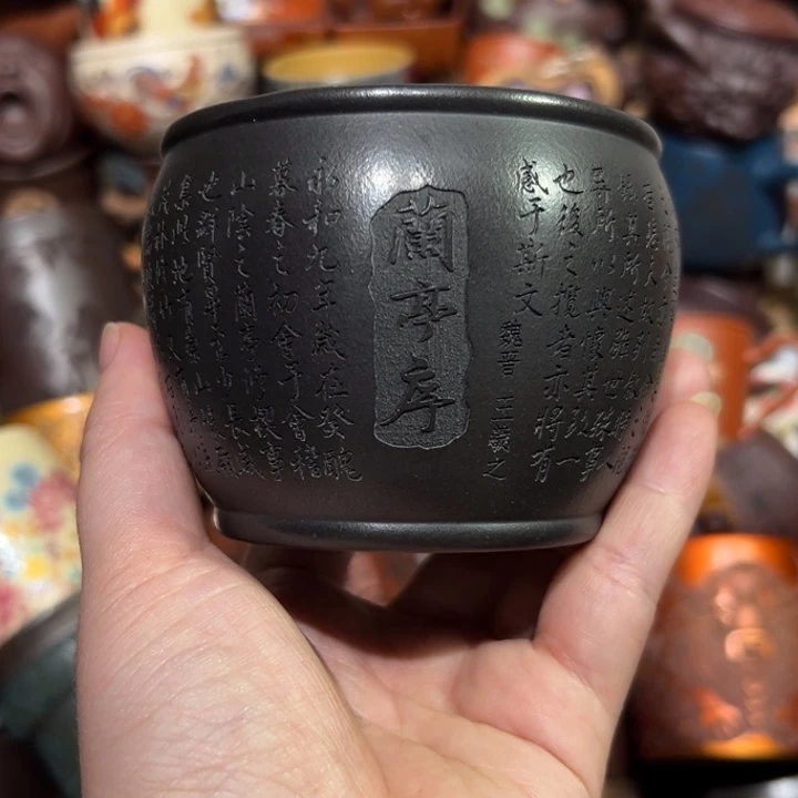 茶杯紫砂宜兴紫砂主人杯