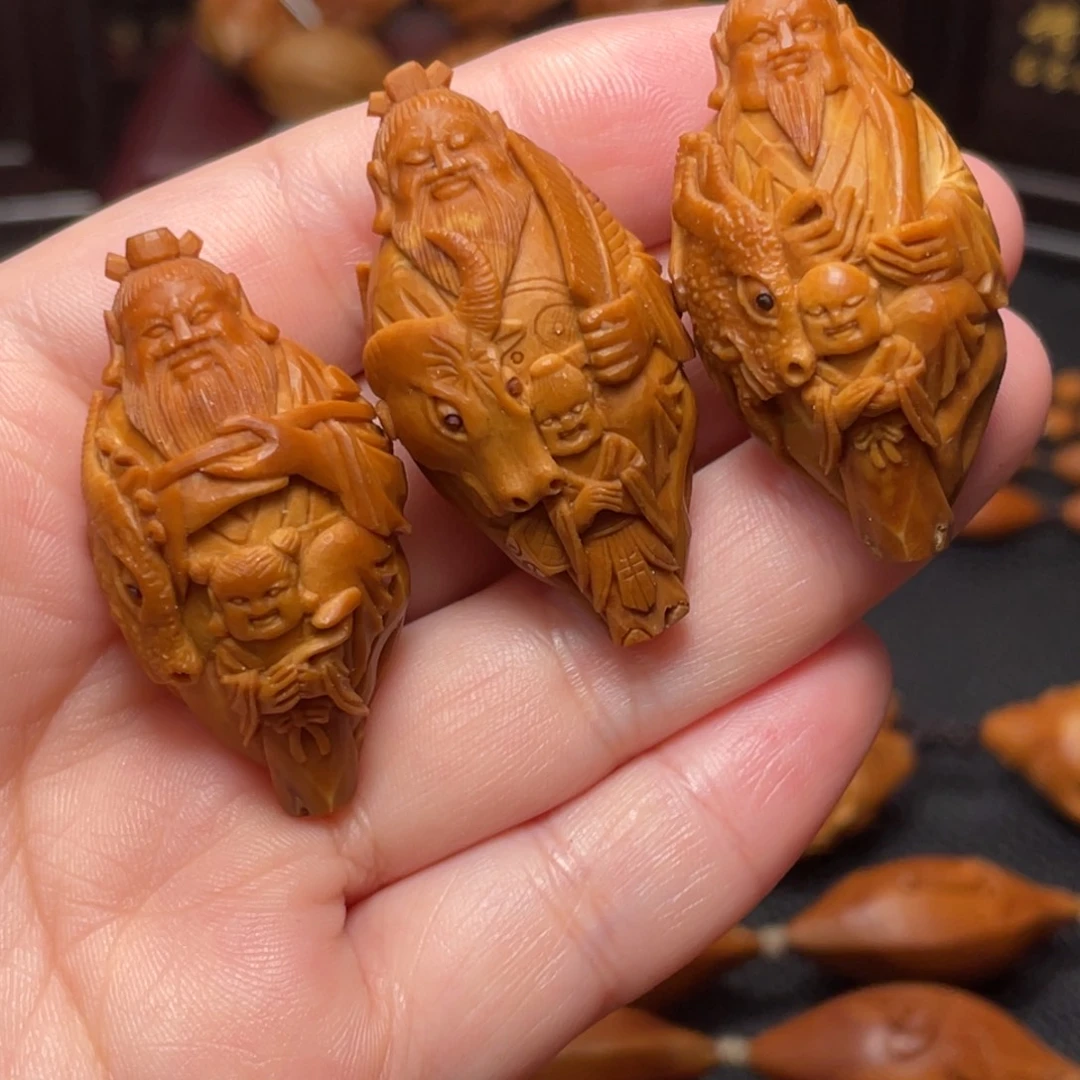 橄榄核手串/手链道家三清2.2梅林核纯刀铲