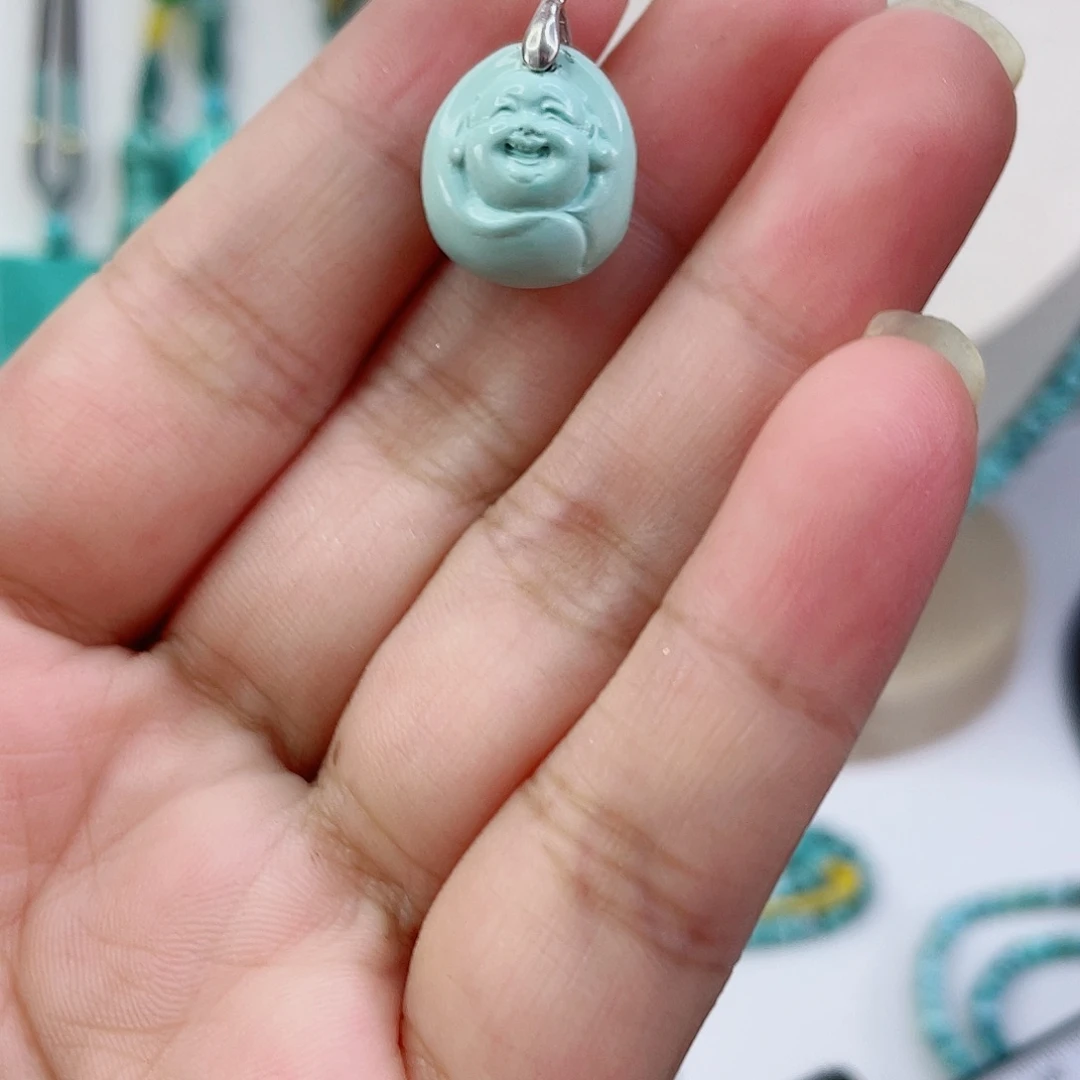 未镶嵌绿松石珠宝奇石